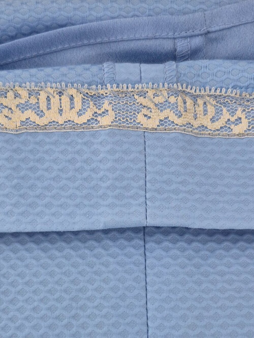 Lilly Pulitzer Blue Textured Sleeveless Dress with Gold Embroidery Size 00 - Picture 11 of 13